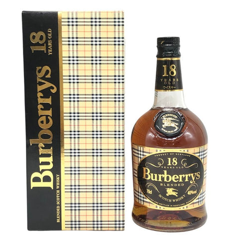 バーバリー ブレンデッド スコッチ ウイスキー 18年 750ml 43% BURBURRY'S BLENDED SCOTCH WHISKY スコッチウイスキー【C1】