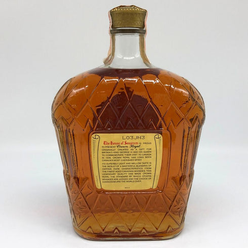 東京都限定◆クラウン ローヤル カナディアン ウイスキー 1000ml 40% CROWN ROYAL FINE DE LUXE 【D1】