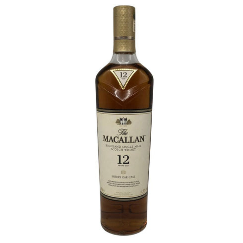 ザ マッカラン 12年 シェリーオークカスク 700ml 40% The MACALLAN 箱付 スコッチウイスキー【F】