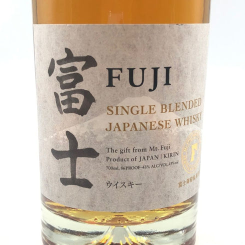 東京都限定◆富士 シングル ブレンデッド ウイスキー 700ml 43% FUJI SINGLE BLENDED 【T】