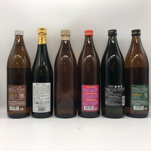 芋焼酎 6本セット 【 明月× 黒霧島 × 茜霧島 × 白霧島 × 宮崎の四季 × 魔界への誘い 】 25% 720ml 芋焼酎【20】
