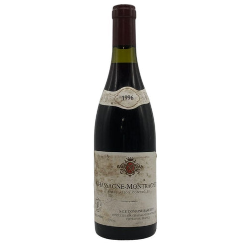 ドメーヌ・ラモネ シャサーニュ・モンラッシェ 1996 12% 750ml Domaine Ramonet Chassagne-Montrachet ブルゴーニュワイン【W4】