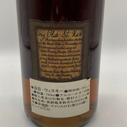 ベリーオールド セントニック エンシェントカスク 12年 750ml 45% Very Old St. Nick ANCIENT CASK バーボン【O4】