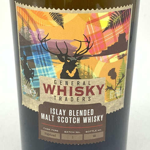 ジェネラルウイスキートレーダーズ バッチ1 ホグスヘッド アイラ ブレンデッド モルト 700ml 62.5% GENERAL WHISKY TRADERS スコッチウイスキー【W4】
