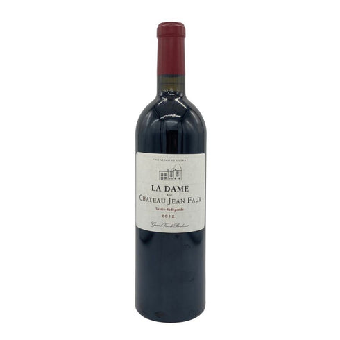 ラ ダム シャトー ジャン フォー 2012 750ml 13.5% La Dame de Chateau Jean Faux ボルドーワイン【F2】