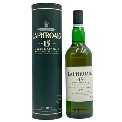 ラフロイグ 15年 旧 700ml 43% LAPHROAIG スコッチウイスキー【Y1】