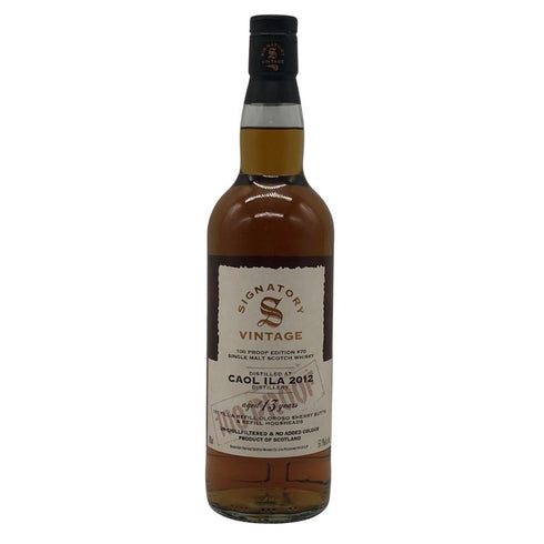 シグナトリー カ リラ ヘビリー ピーテッド 13年 2012 オロロソシェリーバット 57.1% 700ml CAOL ILA スコッチウイスキー【Y1】