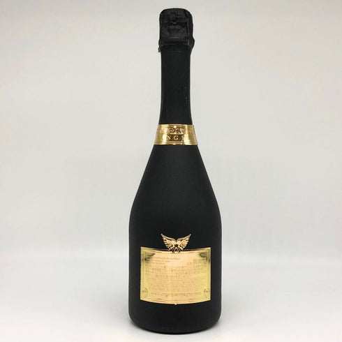 エンジェル ブリュット ブラック 5周年アニバーサリー レザータイプ 750ml 12.5% ANGEL BRUT シャンパン【R1】