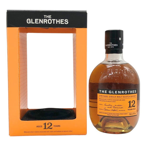 グレンロセス 12年 旧ラベル 750ml 43% GLENROTHES スコッチウイスキー【S1】