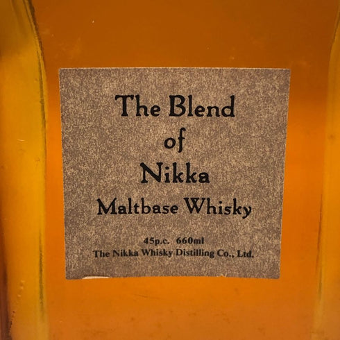 東京都限定◆ザ ブレンド オブ ニッカ モルトベース 660ml 45% The Blend of Nikka Maltbase Whisky 【X1】