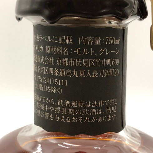 ブラントン シングルバレル ブラックラベル 2023 750ml 40% Blanton's SINGLE BARREL BLACK LABEL バーボン【Q0】