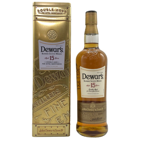デュワーズ 15年 750ml 40% Dewars スコッチウイスキー【S0】