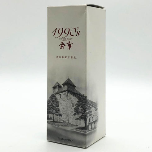 東京都限定◆ニッカ 余市 1990-1999 余市蒸溜所限定 シングルモルト ノンチルフィルタード 180ml 55% NIKKA 【S2】