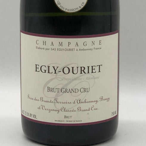 エグリ ウーリエ ブリュット グラン クリュ 2020 12.5% 750ml EGLY OURIET BRUT GRAND CRU シャンパン【W0】
