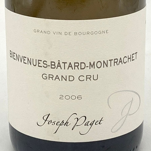 ジョセフ パジェ ビアンヴニュ バタール モンラッシェ グラン クリュ 2006 750ml 13% Joseph Paget Bienvenues Batard Montrachet Grand Cru 白ワイン【J】
