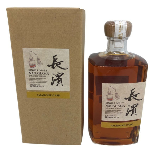 東京都限定◆長濱蒸溜所 長濱 シングルモルト 2018-2022 アマローネ カスク 500ml 57% NAGAHAMA 【B4】