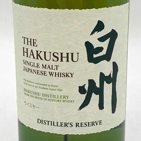 東京都限定◆サントリー 白州 シングルモルト NV 海外流通版 700ml 43% SUNTORY HAKUSHU 【V4】