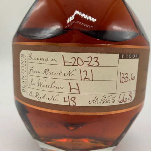 ブラントン ストレート フロム ザ バレル 2023 750ml 66.8% Blanton's Straight From The Barrel 【Q4】