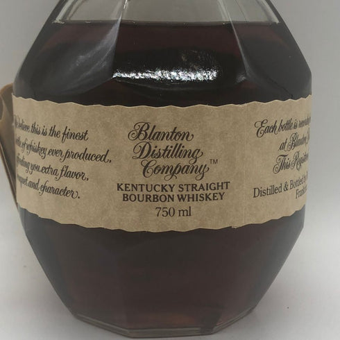 ブラントン シングルバレル 1987 750ml 46% blanton バーボン【P2】