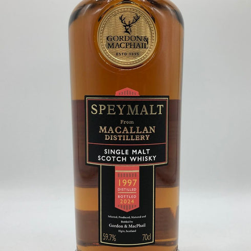 ゴードン&マクファイル スペイモルト フロム マッカラン 1997-2024 700ml 58.7% Gordon & MacPhail スコッチウイスキー【E3】