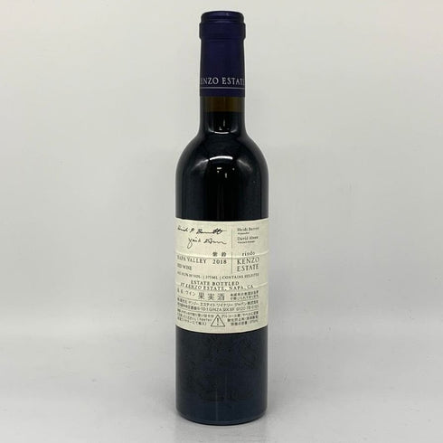 ケンゾー エステート 紫鈴 rindo 2018 375ml 15.2% KENZO ESTATE カリフォルニアワイン【N2】