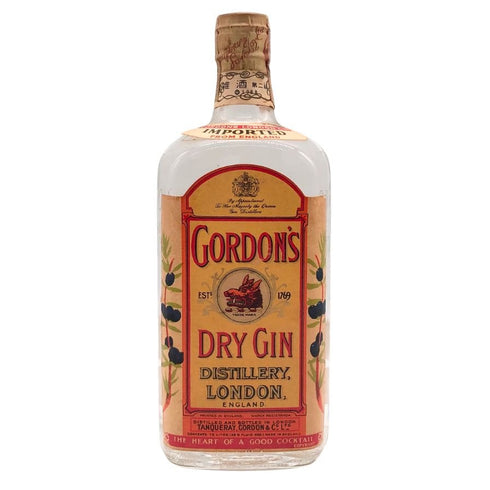 ゴードンズ ドライ ジン オールドボトル ティンキャップ 750ml 47% GORDON'S ジン【H2】