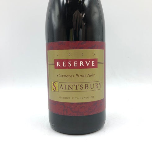 セインツベリー リザーヴ カーネロス ピノノワール 1995 750ml 13.5% Saintsbury Reserve Carneros Pinot Noir カリフォルニアワイン【U】