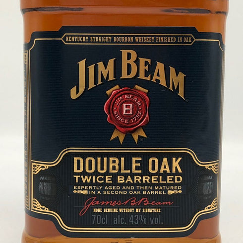 ジムビーム ダブルオーク 700ml 40% Jim Beam バーボン【S1】