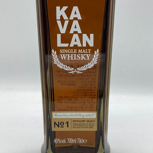 カヴァラン ディスティラリー セレクト NO.1 40% 700ml KAVALAN ウイスキー【L】