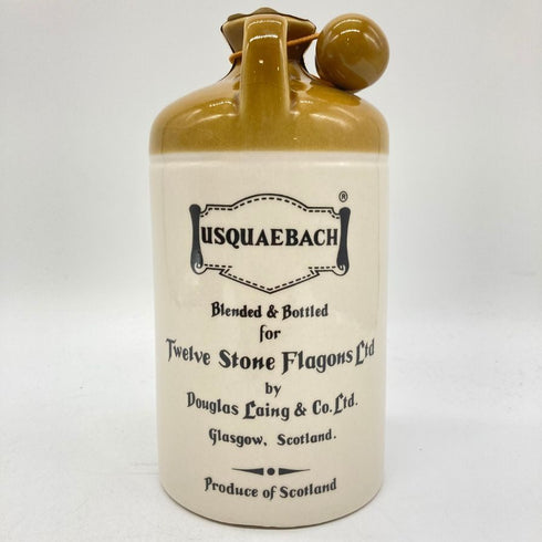 ウシュクベ ストーンフラゴン 陶器ボトル 750ml 43% 1408g USQUAEBACH Stone Flagon 【O】