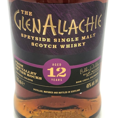 グレンアラヒー 12年 700ml 46% GLENALLACHIE スコッチウイスキー【K4】