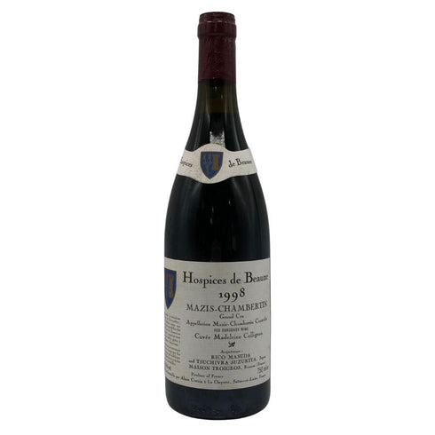 オスピス ド ボーヌ マジ シャンベルタン グランクリュ キュヴェ マドレーヌ コリニョン 1998 750ml 13.5% Hospices de Beaune Mazis Chambertin Grand Cru Cuvee Madeleine Collignon ブルゴーニュワイン【V0】