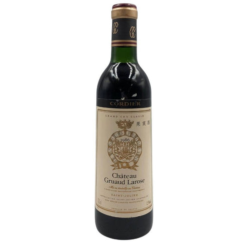 シャトー グリュオー ラ ローズ 1986 375ml 12.5% CHATEAU GRUAUD LAROSE ボルドーワイン【M1】