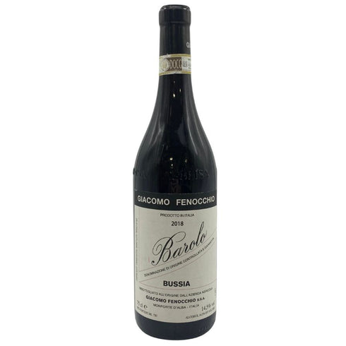 ジャコモ フェノッキオ バローロ ブッシア 2018 750ml 14.5% GIACOMO FENOCCHIO BAROLO BUSSIA 【S1】