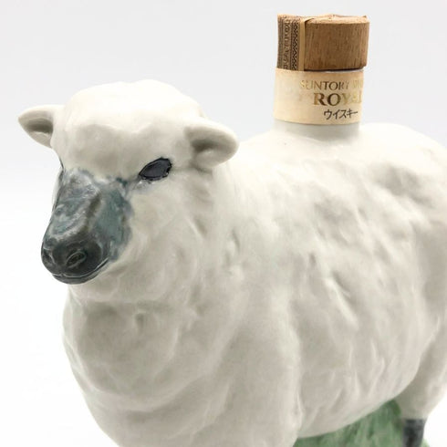 東京都限定◆サントリー ウイスキー ローヤル 干支ボトル 未歳 ひつじ 600ml 43% SUNTORY WHISKY ROYAL 1250.8g【N4】