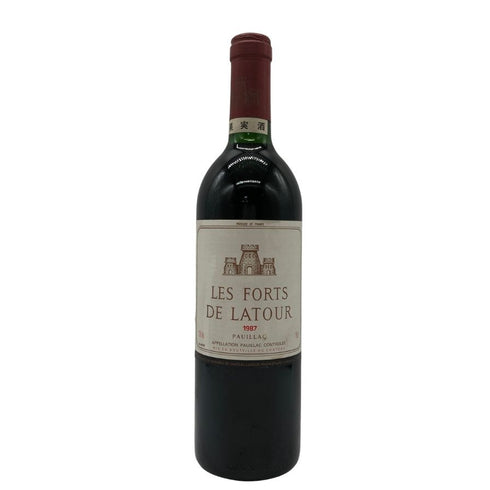レ フォールド ラトゥール 1987 12% 750ml Les Forts de Latour ボルドーワイン【L1】