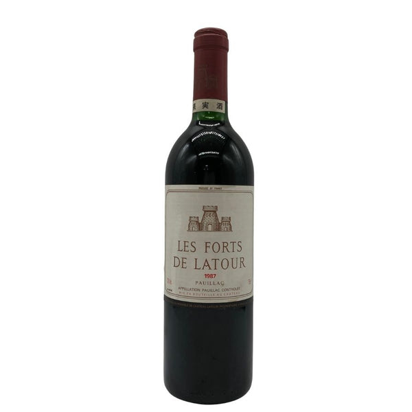 レ フォールド ラトゥール 1987 12% 750ml Les Forts de Latour ボルドーワイン【L1】