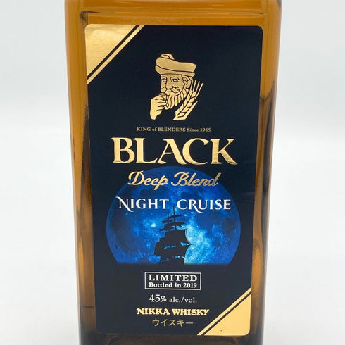 東京都限定◆ニッカ ブラックニッカ ディープ ブレンド ナイトクルーズ リミテッド2019 700ml 45% BLACK NIKKA DEEP BLEND NIGHT CRUISE LIMITED 2019 【F2】