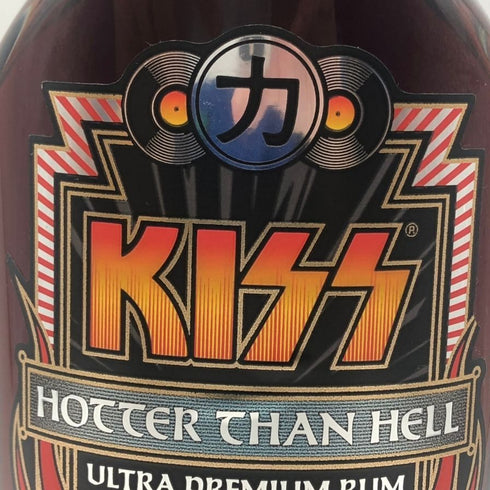 キッス ホッター ザン ヘル ウルトラ プレミアム ラム14年 700ml 45% KISS Hotter Than Hell Ultra Premium Rum Aged 14 Years ラム酒【E4】