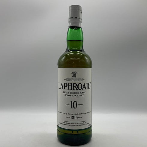 ラフロイグ 10年 シングルモルト スコッチウイスキー グラス付き 750ml 43% LAPRHROAIG シングルモルトの歩き方 スコッチウイスキー【O4】