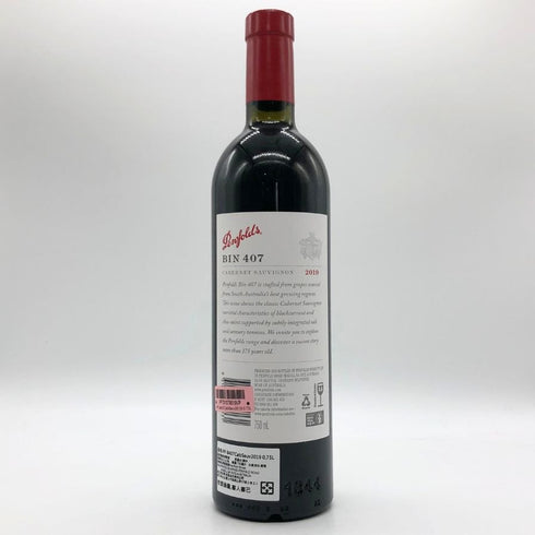 ペンフォールズ BIN 407 カベルネソーヴィニヨン 2019 750ml 14.5% Penfolds 赤ワイン【U】