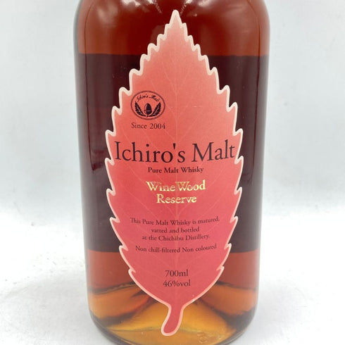 東京都限定◆イチローズモルト ワインウッドリザーブ 700ml 46% Ichiro's Malt Wine Wood Reserve 【K】