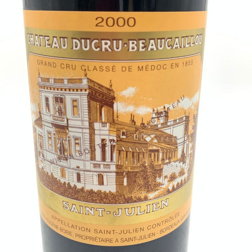 シャトー デュクリュ ボーカイユ サンジュリアン 2000 750ml 13% CHATEAU DUCRU-BEAUCAILLOU SAINT-JULIEN 【G4】
