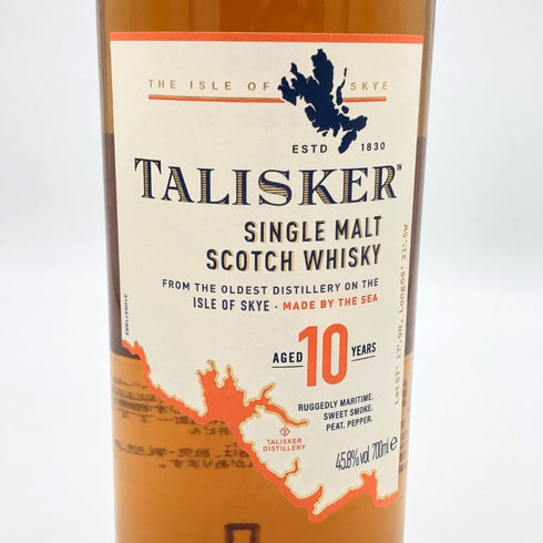 タリスカー 10年 シングルモルト 700ml 45.8% TALISKER SINGLE MALT スコッチウイスキー【Q4】