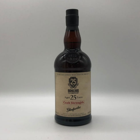 グレンファークラス 25年 カスクストレングス バイオハザード 25周年記念ボトル 700ml 51.6% GLENFARCLAS スコッチウイスキー【O2】