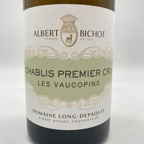 ドメーヌ ロン デパキ シャブリ プルミエ クリュ レ ヴォークパン アルベール ビショー 750ml 12.5% 2021 Domaine Long-Depaquit Chablis Premier Cru Les Vaucopins ALBERT BICHOT 【F4】