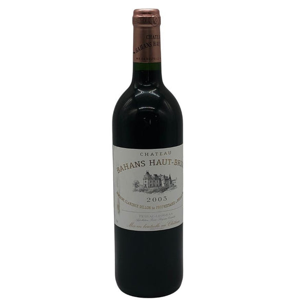 シャトー バーン オー ブリオン 2003 750ml 12.5% Chateau Bahans Haut-Brion ボルドーワイン【S2】