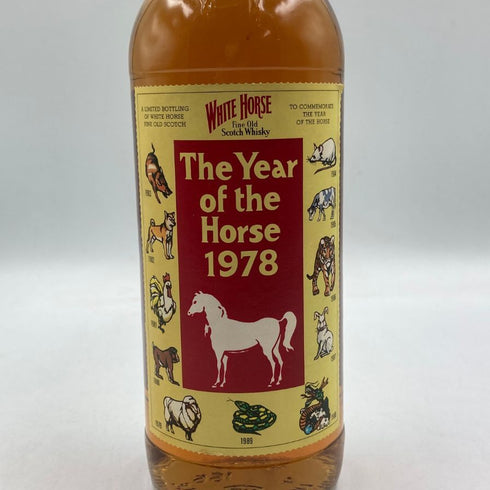 ホワイトホース ファインドオールド 1978 干支ボトル 760ml 43% WHITE HOUSE スコッチウイスキー【L4】