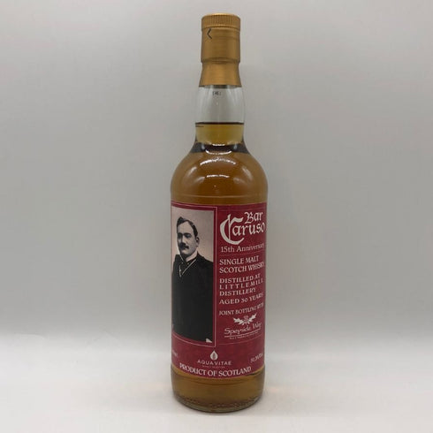 リトルミル 1988 30年 バー・カルーソー 15周年記念ボトル 700ml 51.3% Bar Caruso、Speyside Way、AQUA VITAE スコッチウイスキー【V4】