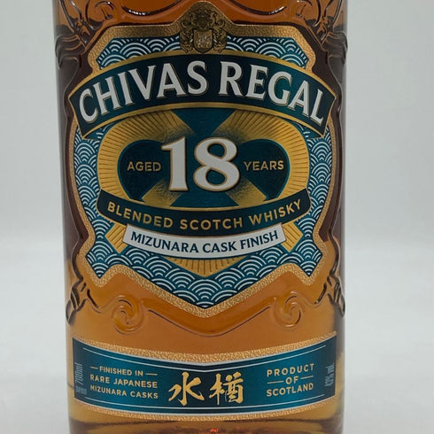 シーバスリーガル 18年 ミズナラ カスクフィニッシュ 700ml 40% CHIVAS REGAL MIZUNARA CASK FINISH スコッチウイスキー【M0】